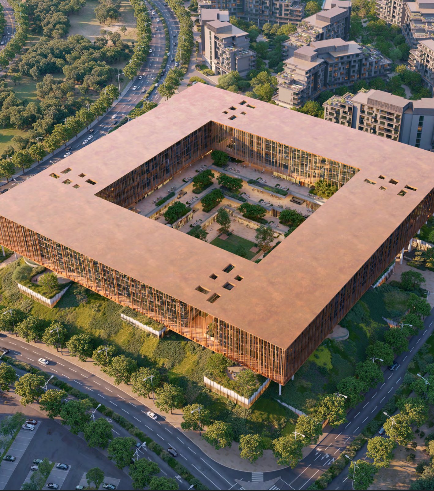 Aerial view